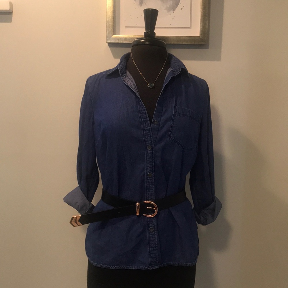 The Classic Shirt Denim Button Down